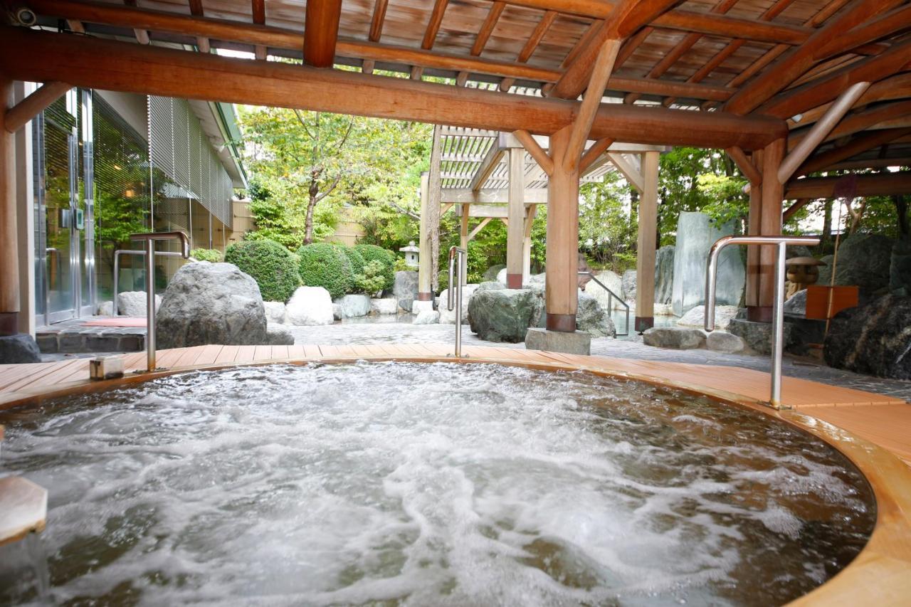 Hida Takayama Onsen Takayama Green Hotel - Keio Group Hotels - Exterior foto A modern onsen