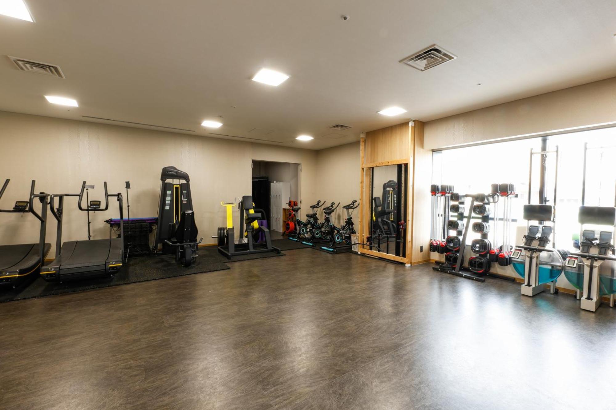 Hida Takayama Onsen Takayama Green Hotel - Keio Group Hotels - Exterior foto The gym at the hotel